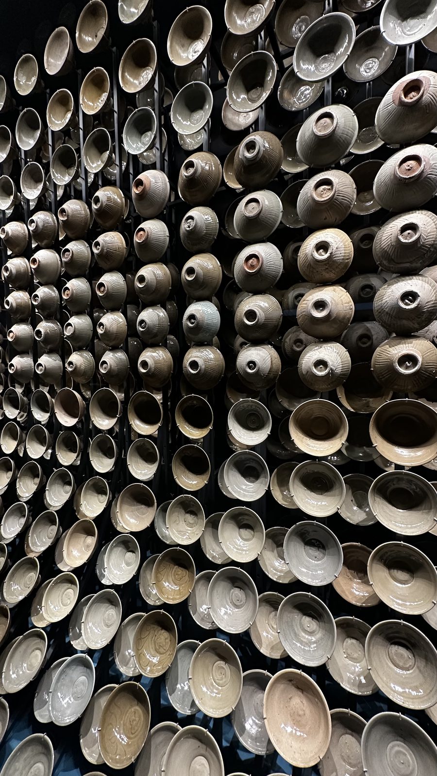 Museum ceramic wall