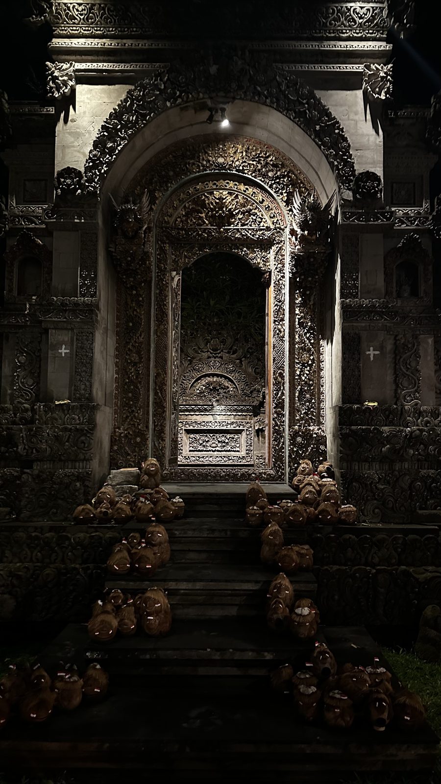 Bali temple gate