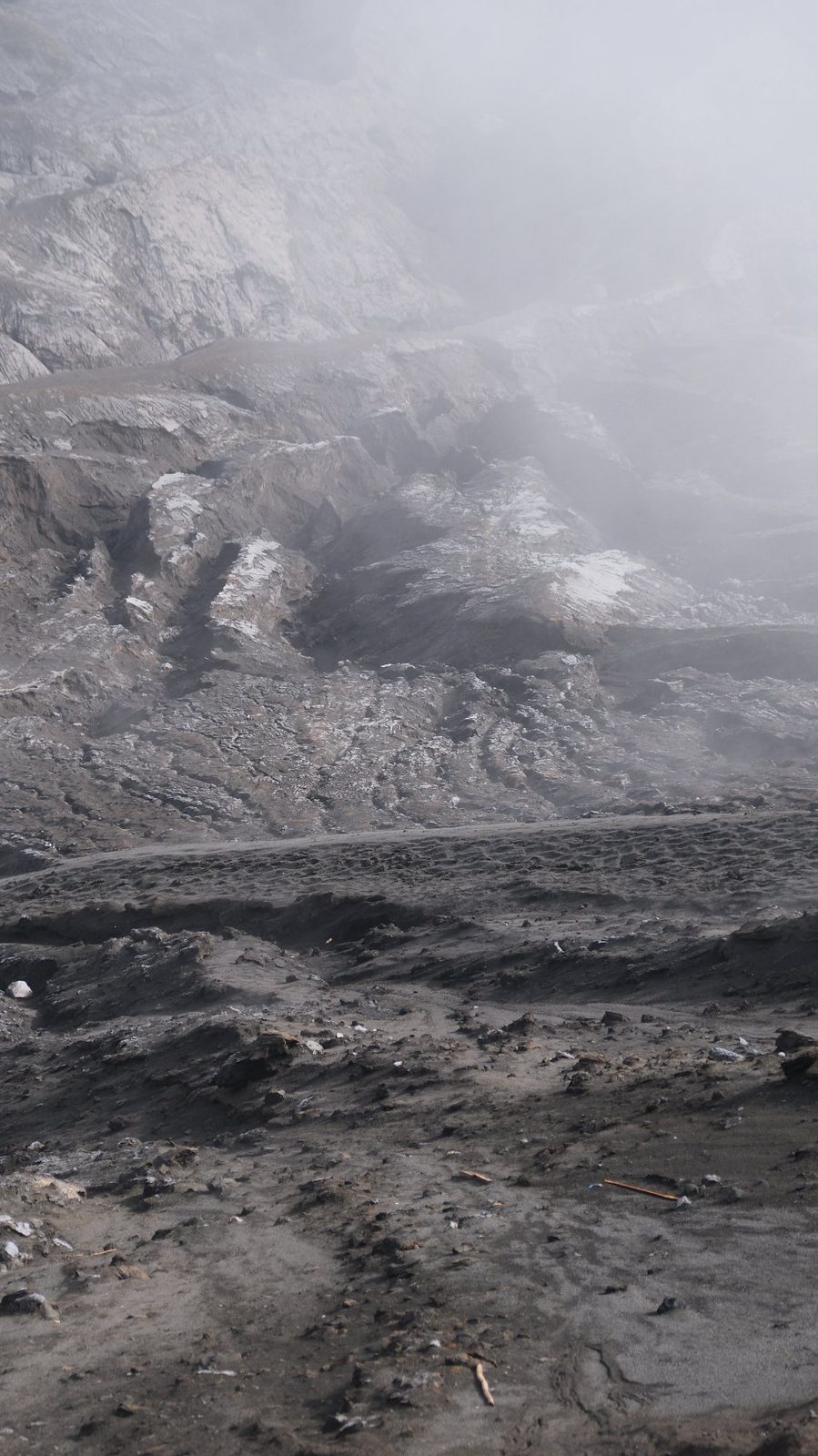 Bromo crater interior