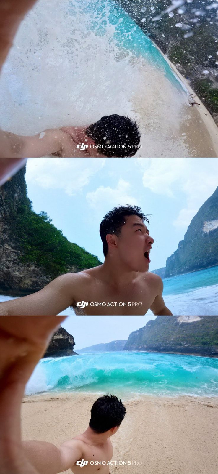 Nusa Penida beach action
