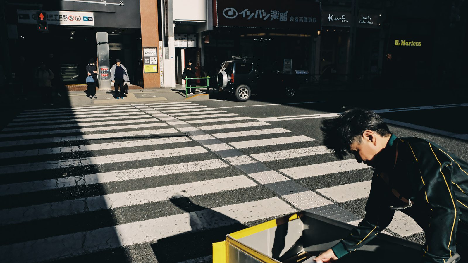Crosswalk Shadow