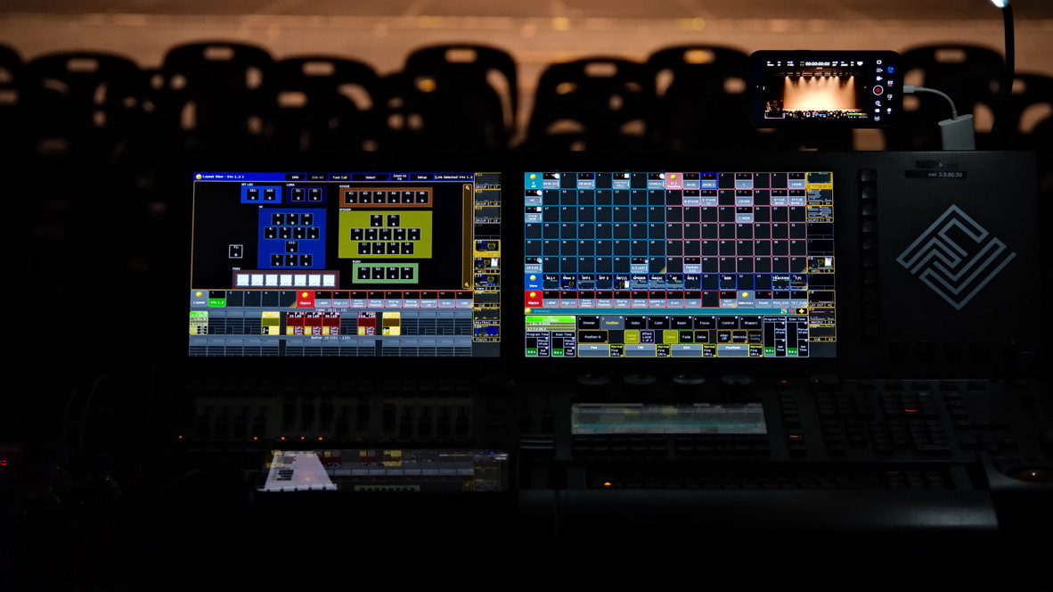 Theatre control booth, South Korea