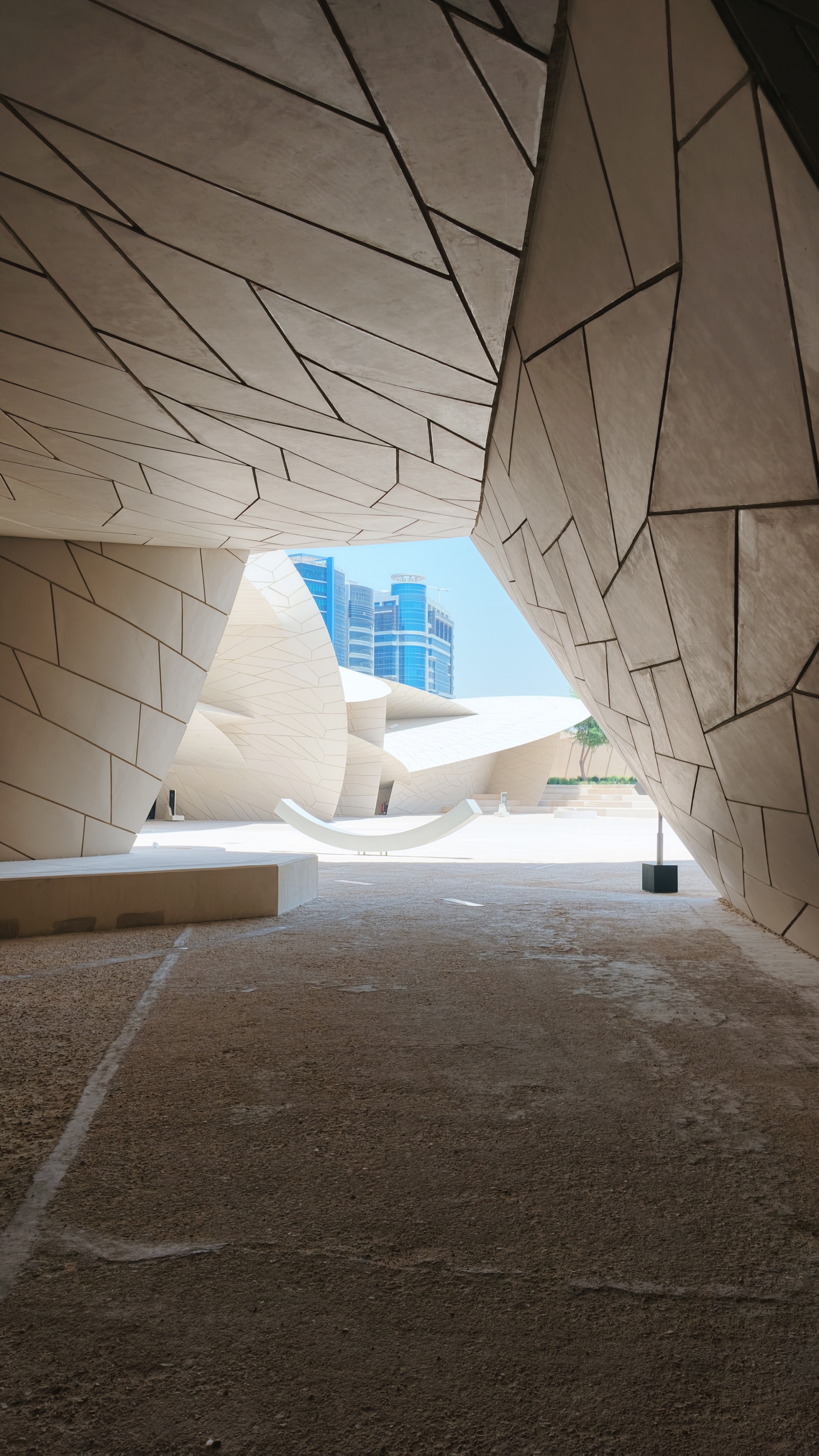 National Museum of Qatar passage