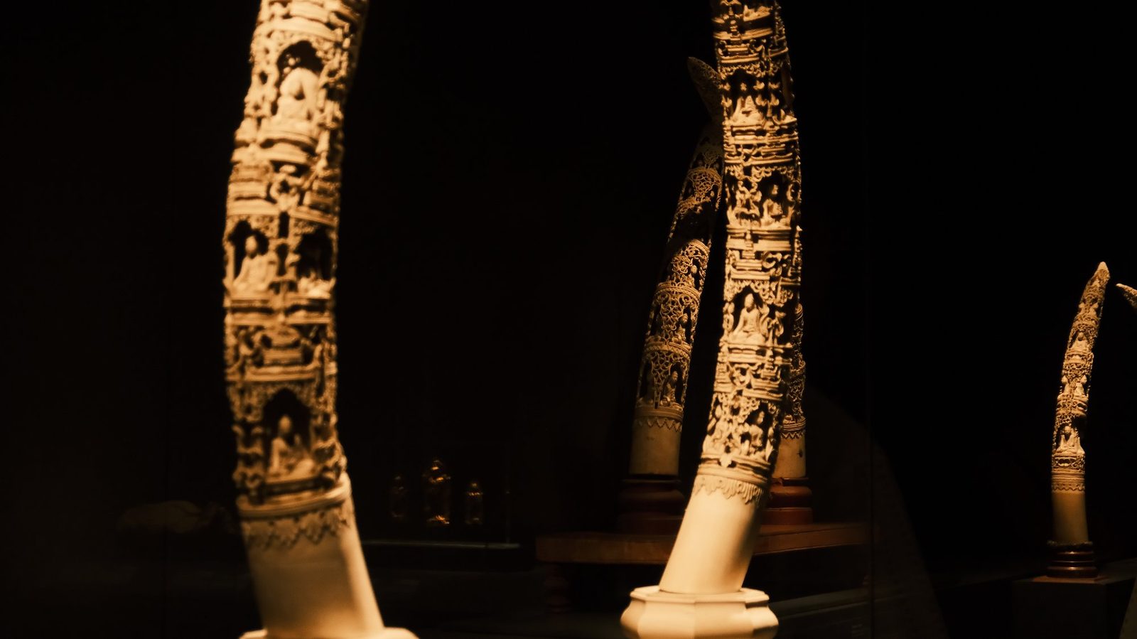 Ivory carvings