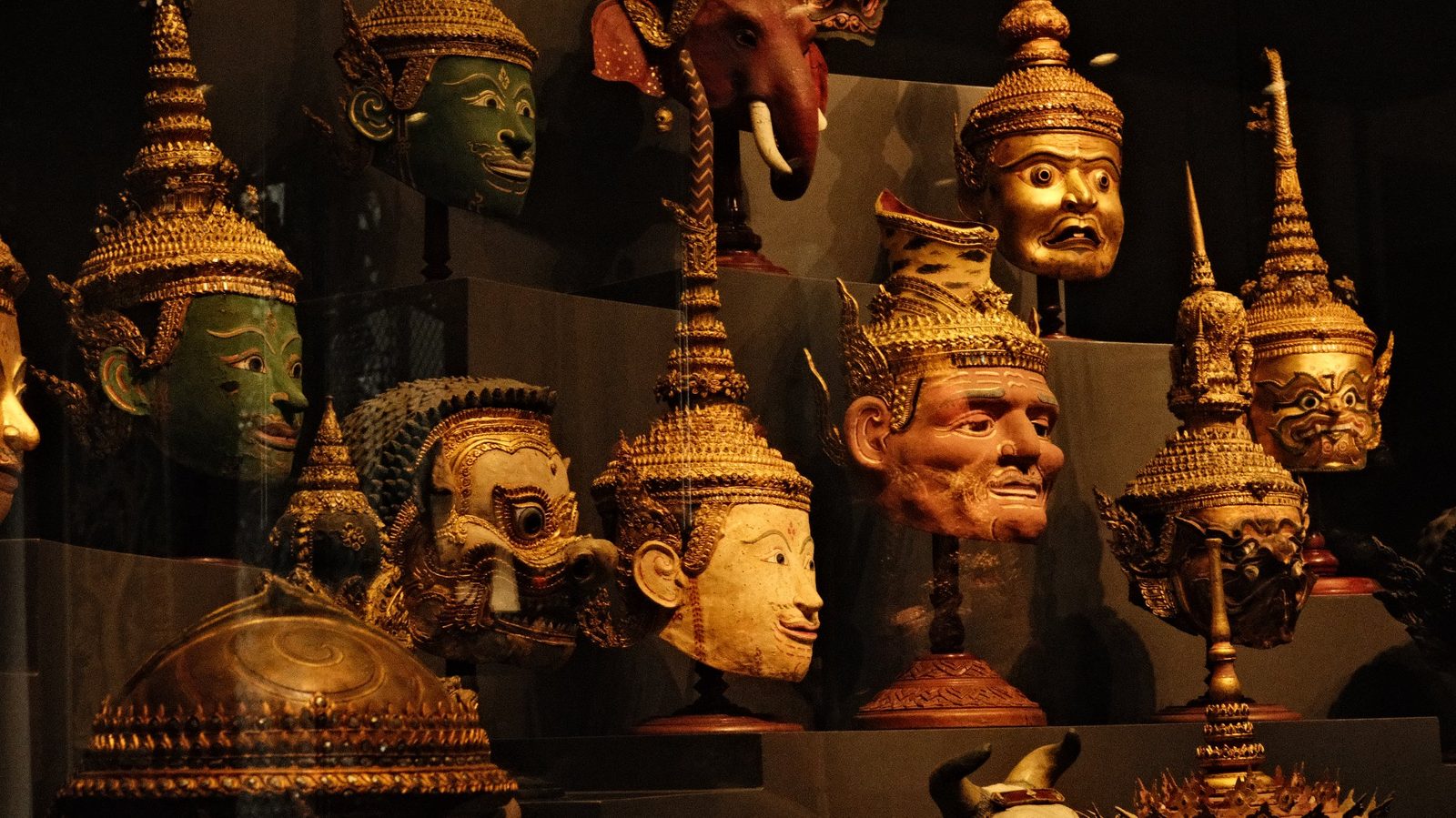 Khon mask collection